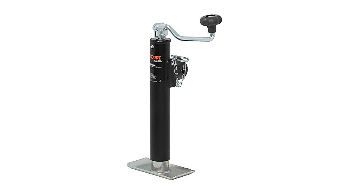 CURT 28320 Trailer Jack - 2000 lbs Capacity & Swivel Design