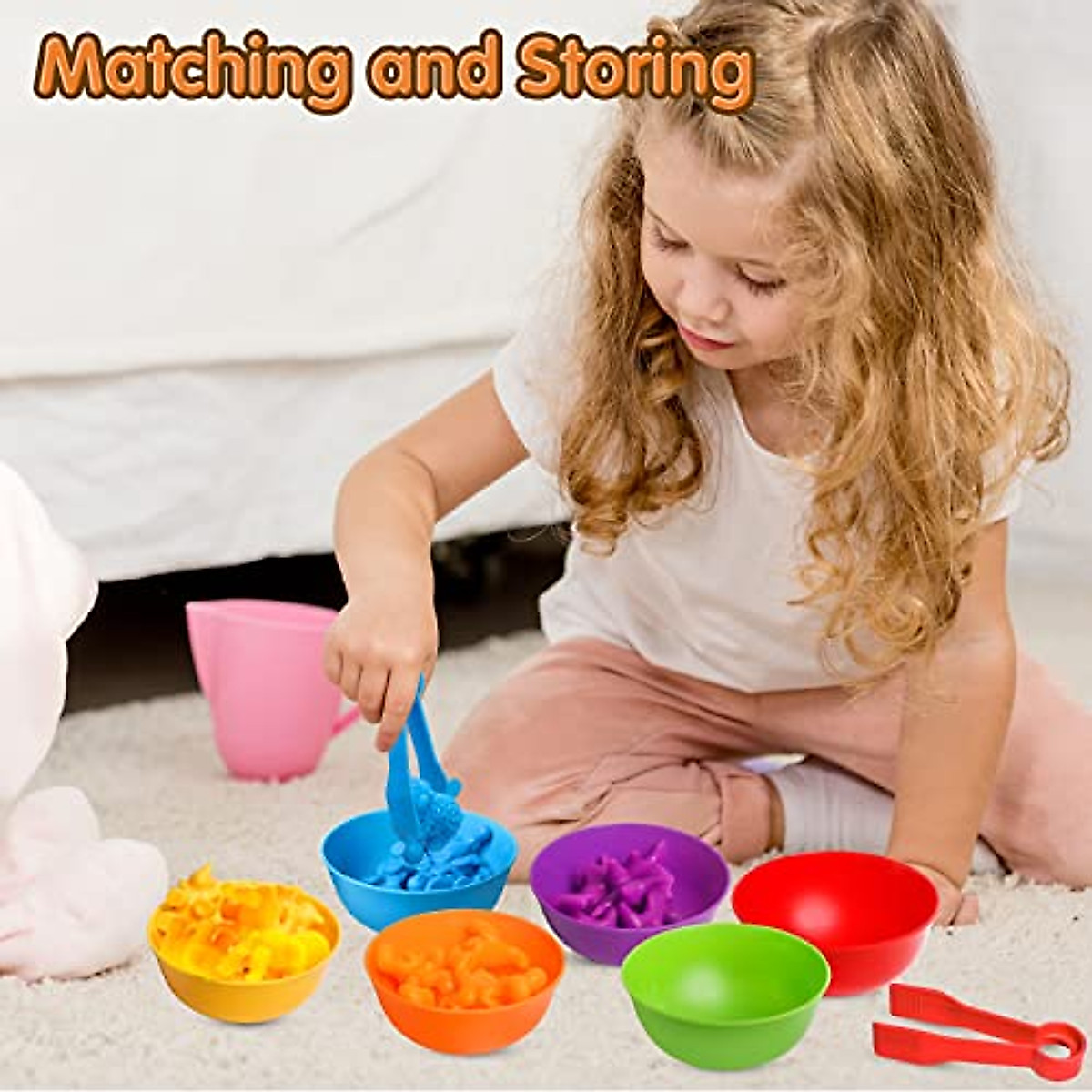 JOCHA Color Sorting Toys for Toddlers - Fun Learning