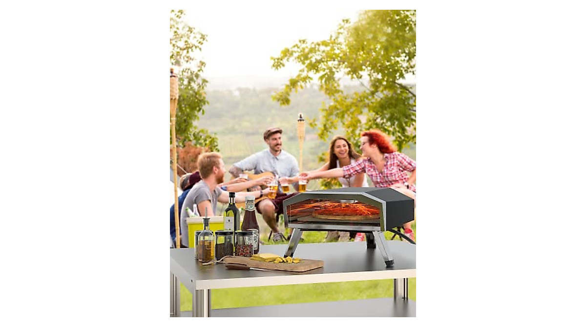 RIEDHOFF 12 Gas Pizza Oven - Portable Outdoor Cooking