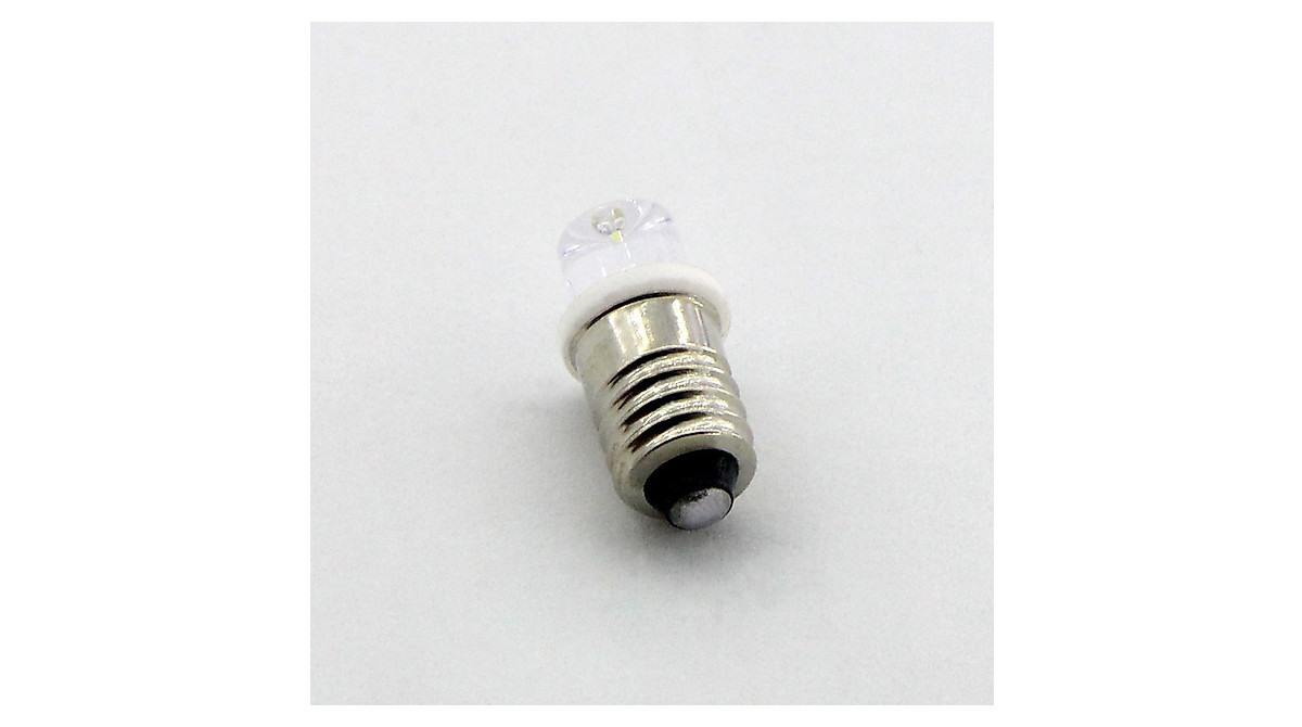 GutReise 10pcs E10 Cold White Flood Light Bulbs