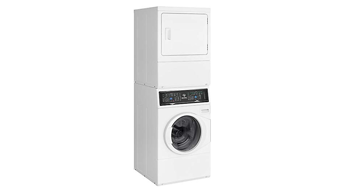 Speed Queen SF7003WE 27-Inch Electric Stacked Washer & Dryer | Space ...