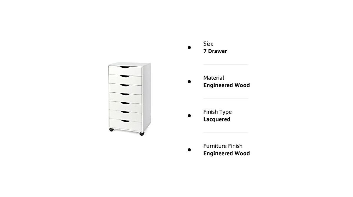 TUSY 7-Drawer Chest: Stylish Storage for Any Room