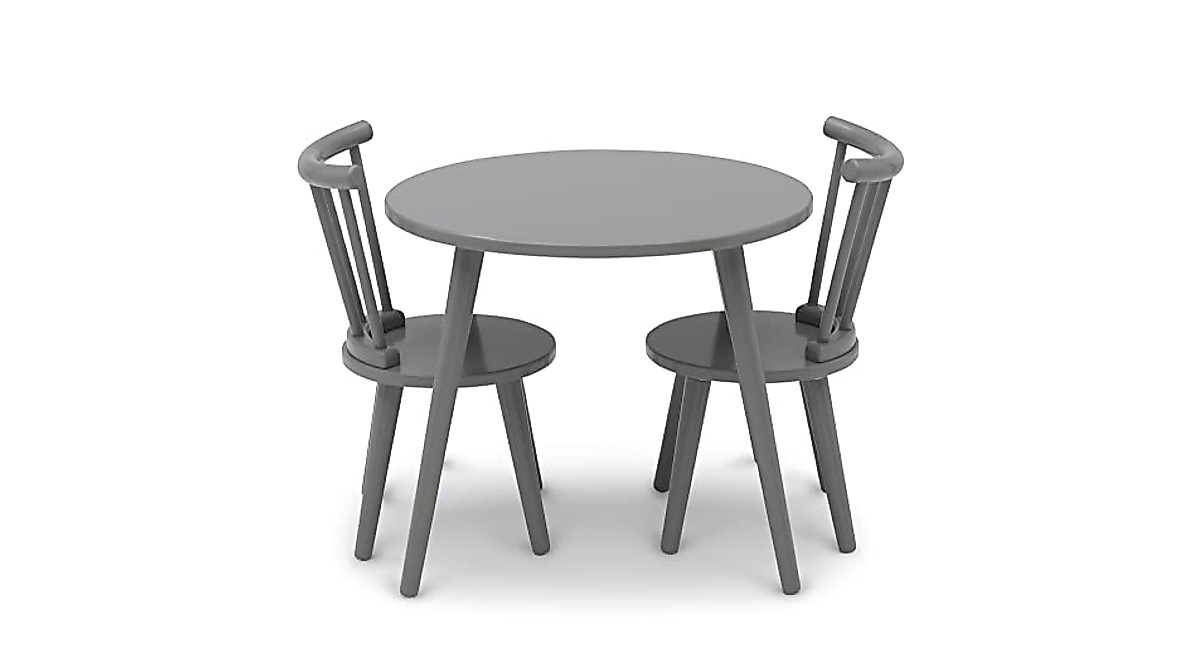 Delta Children Kids Table & Chairs Set - Safe & Durable for Play