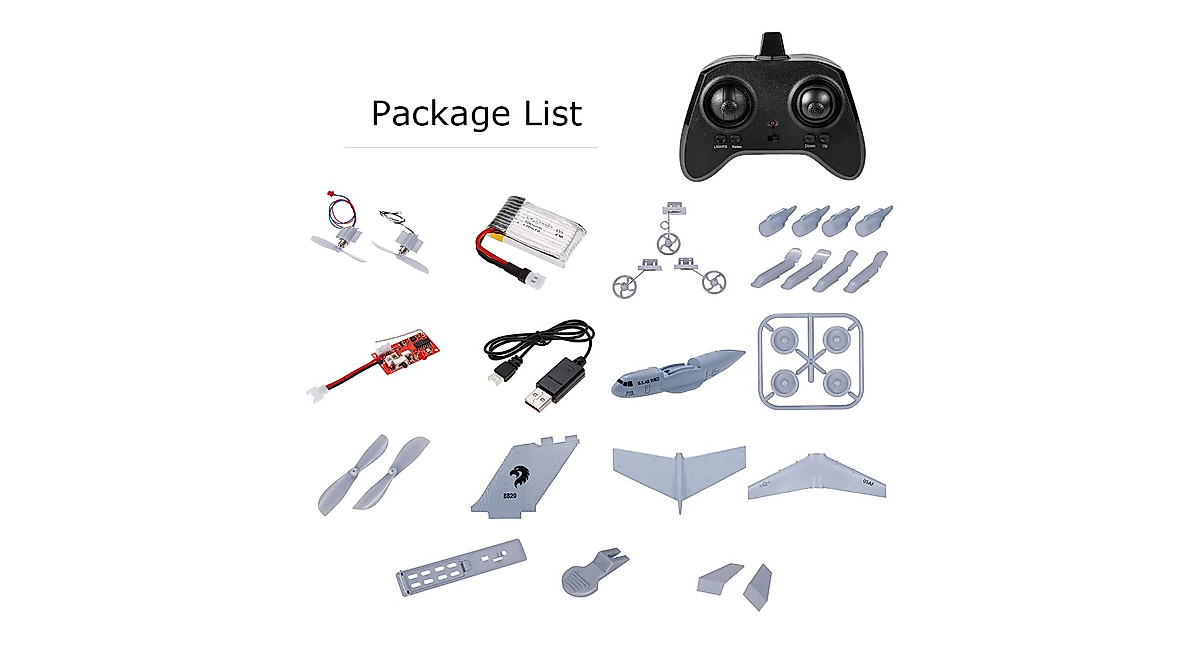 GoolRC C-17 RC Airplane - Easy to Fly for All Ages