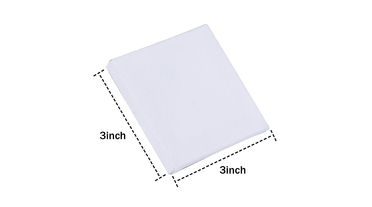 Mini Canvas Panels 24 Pack - Perfect for Small Art & Crafts