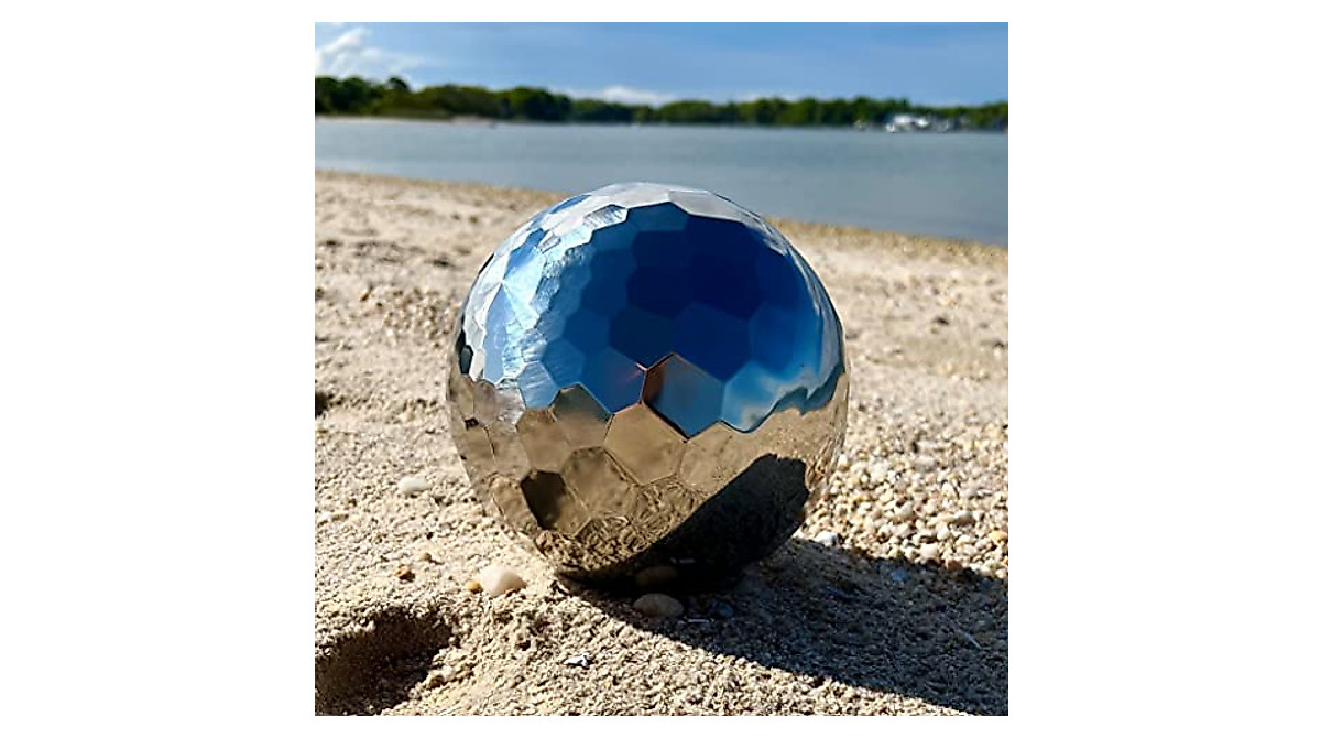 Eye-Catching Stainless Steel Gazing Ball for Garden &amp; Home