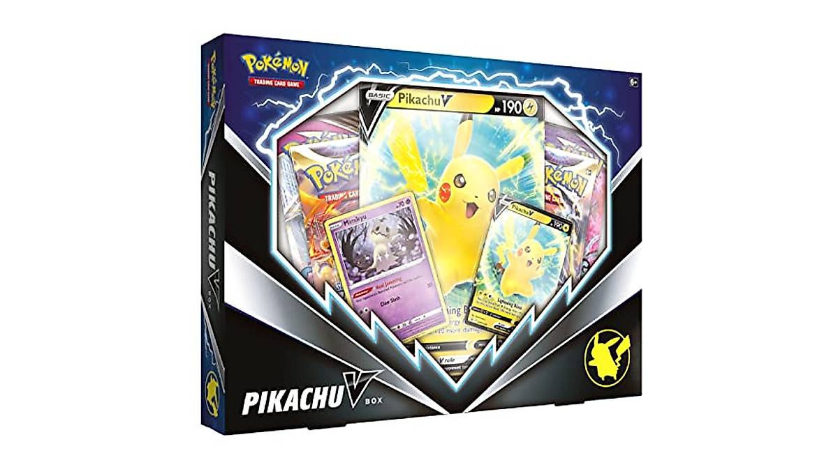 Shop Pokemon TCG: Pikachu V Box for Exciting Battles