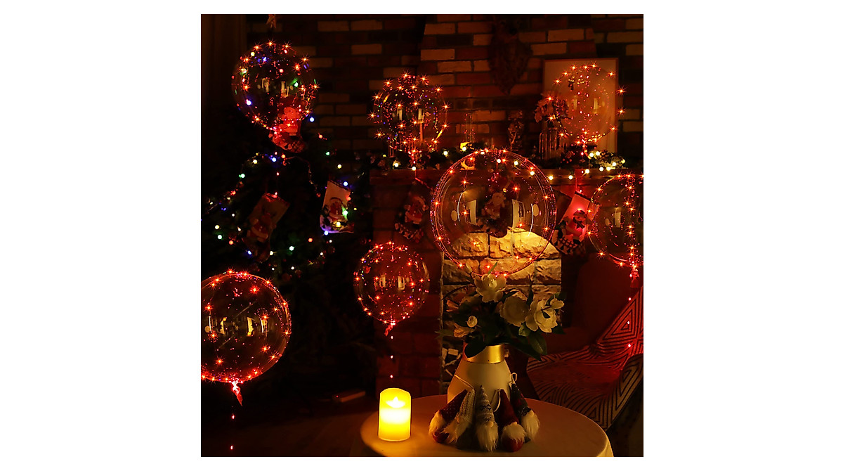 Red LED Light Up Balloons for Any Celebration