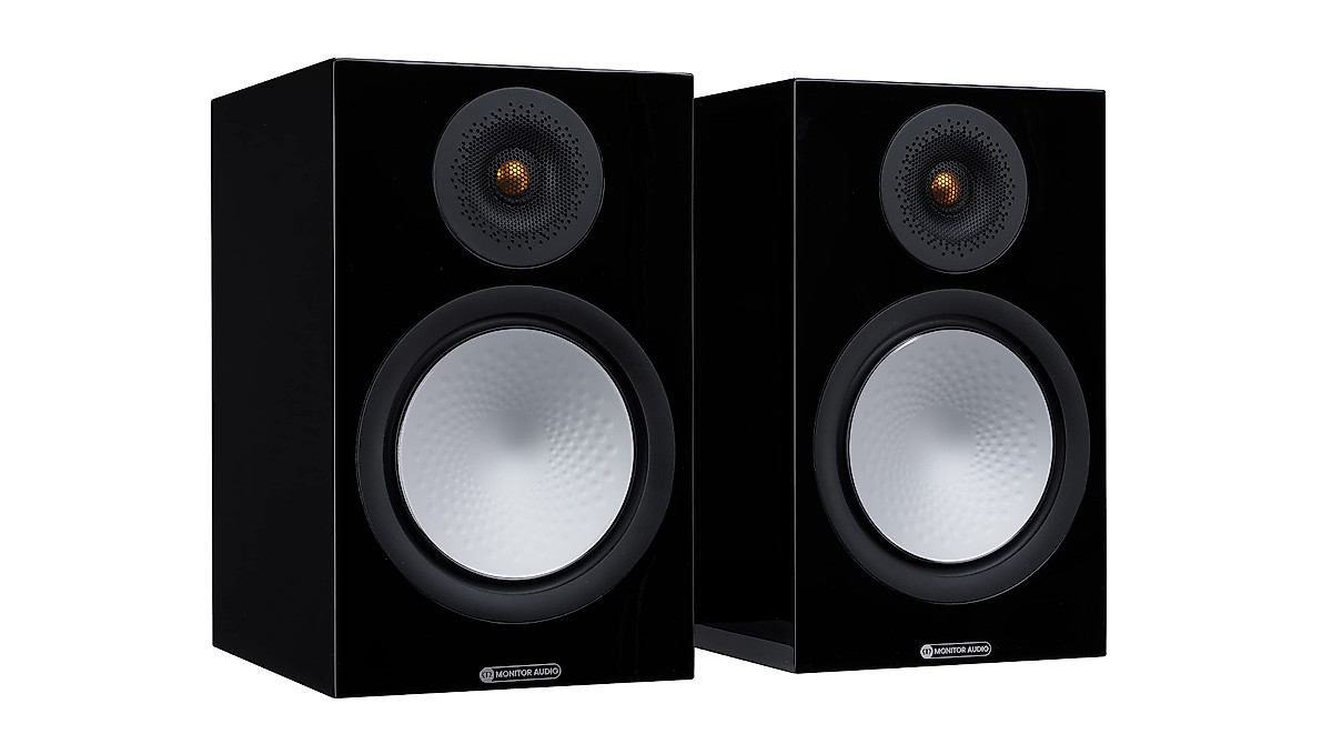 Monitor Audio Silver 100 7G Speakers in Black Gloss
