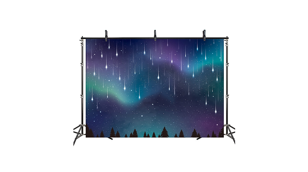 Night Sky Star Backdrop for Weddings and Parties | Decor365