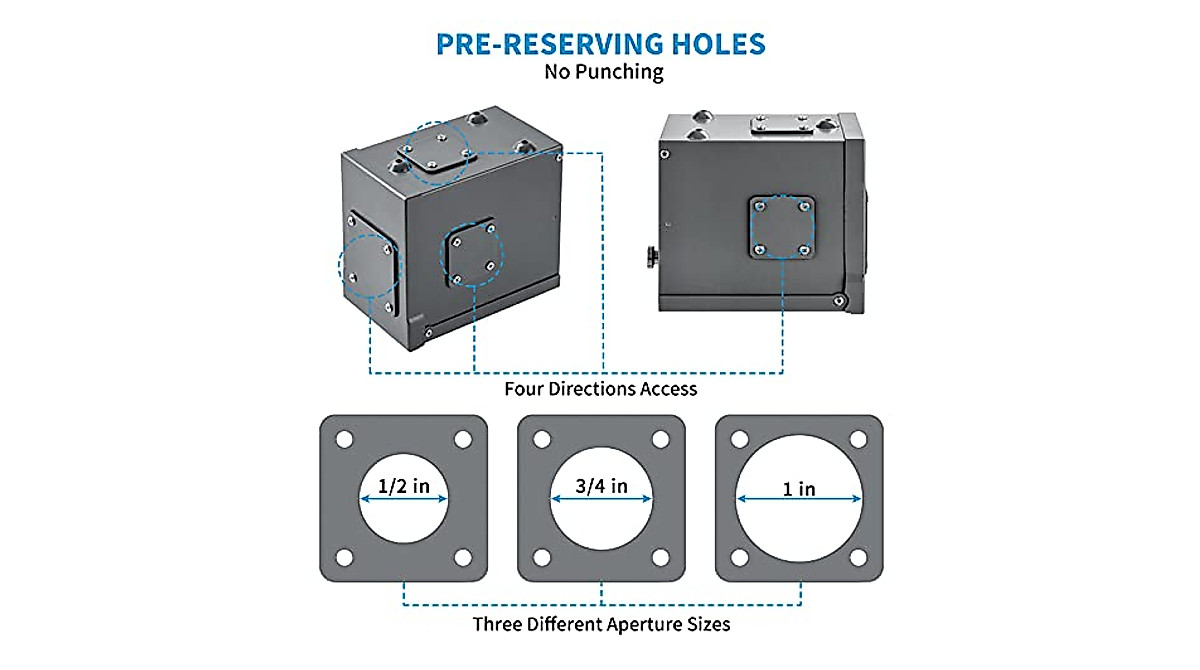 Briidea 30 Amp Power Inlet Box - Outdoor Generator Connection Solution