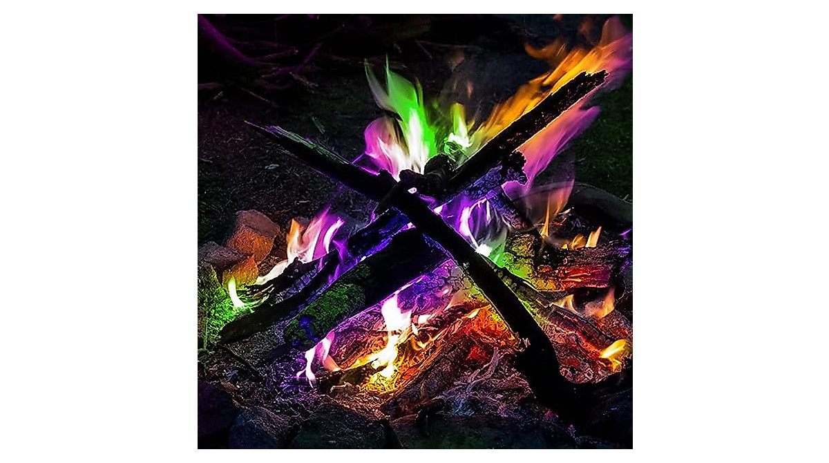 Vibrant Colored Flames for Campfires & Firepits | GOFIRE 25 Pack