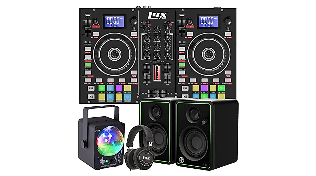 LyxJam 2-Deck DJ Controller - Perfect for New DJs