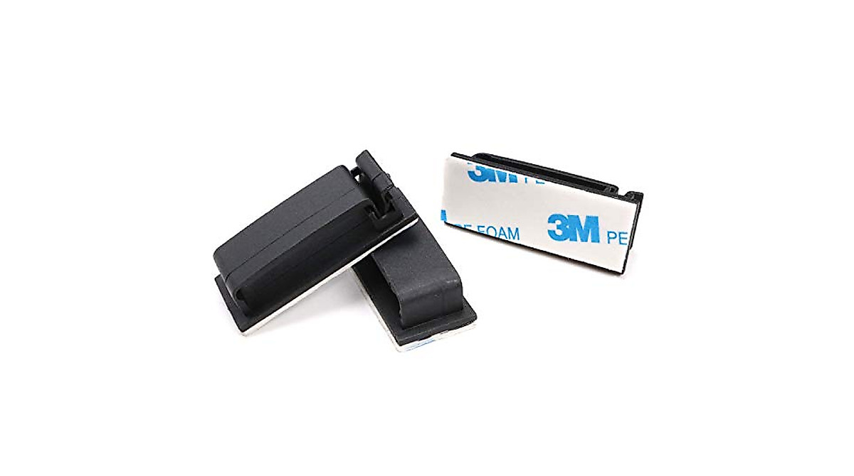 Cable Clips 3M Adhesive | Multipurpose Wire Management Pack