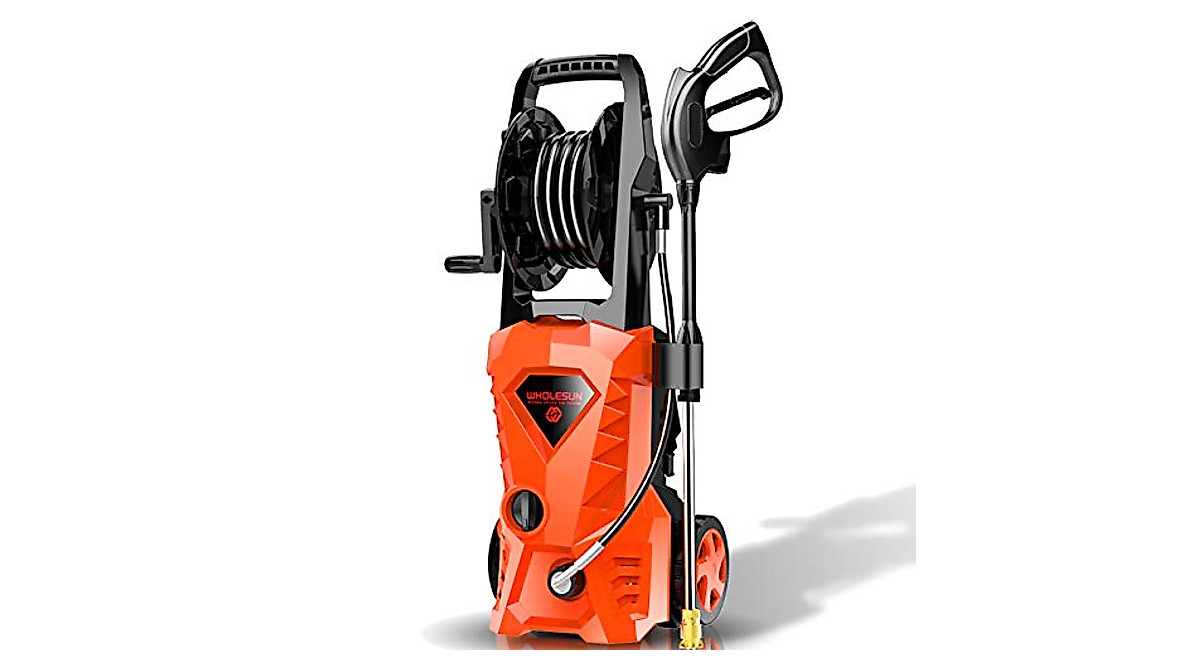 WHOLESUN WS 3000 Electric Pressure Washer - Powerful 1600W Cleaner