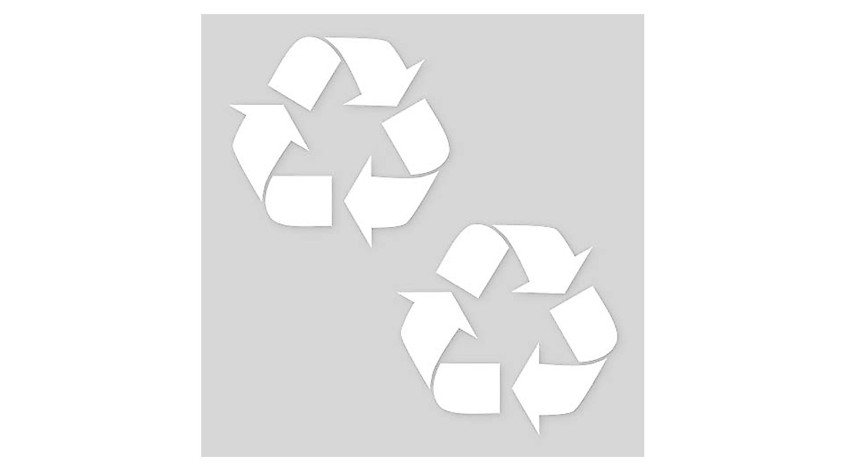 Ignixia Recycle Stickers for Easy Trash Organization