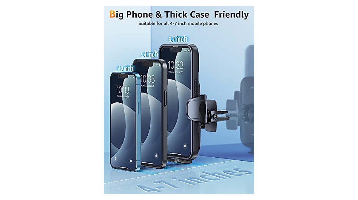 Humixx Car Phone Mount: Military-Grade Suction & 4-in-1 Holder