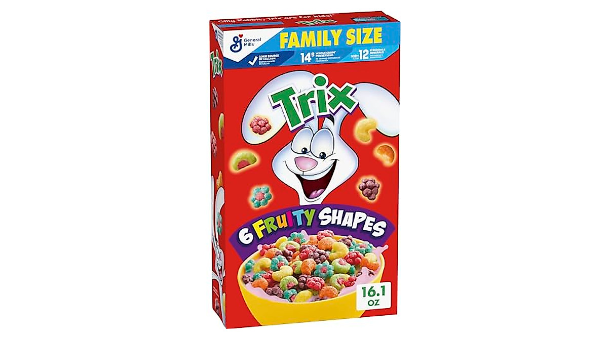 Trix Fruity Breakfast Cereal – Fun Whole Grain Snack for Families