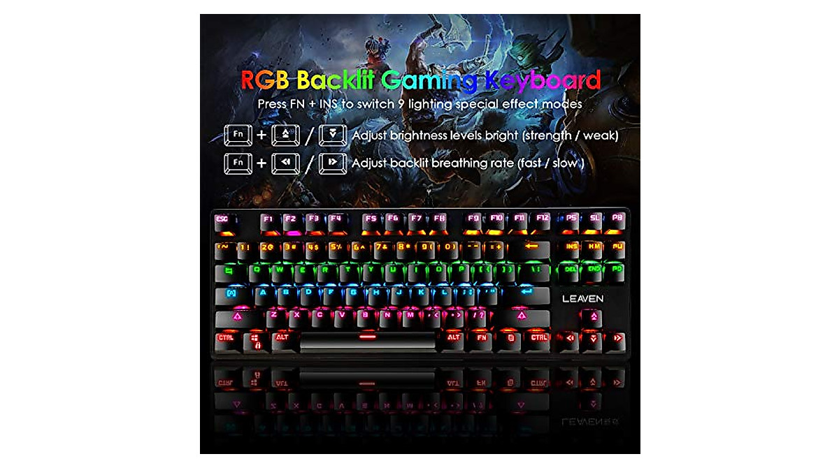 FELICON RGB Gaming Keyboard & Mouse Combo – Compact & Lightweight