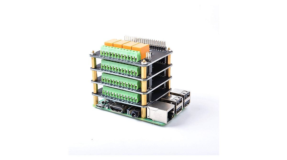 GeeekPi 4-Channel Relay for Raspberry Pi | Smart Home