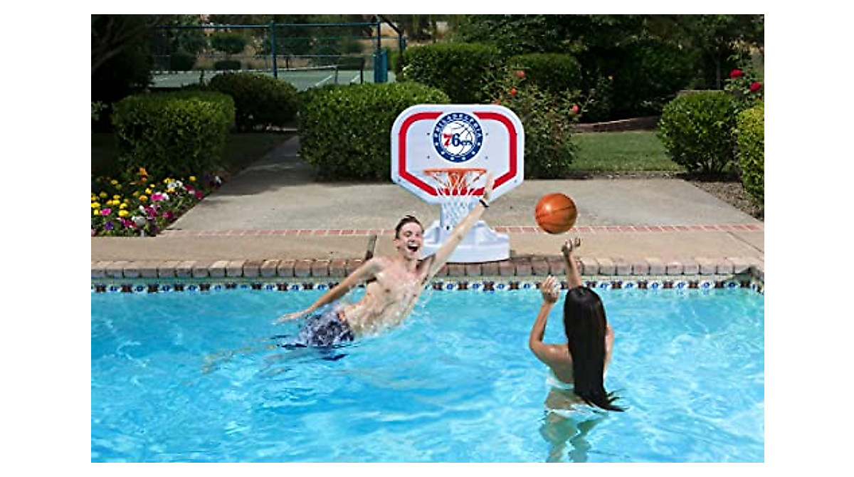 Poolmaster NBA Poolside Basketball Game - Philadelphia 76ers Fun