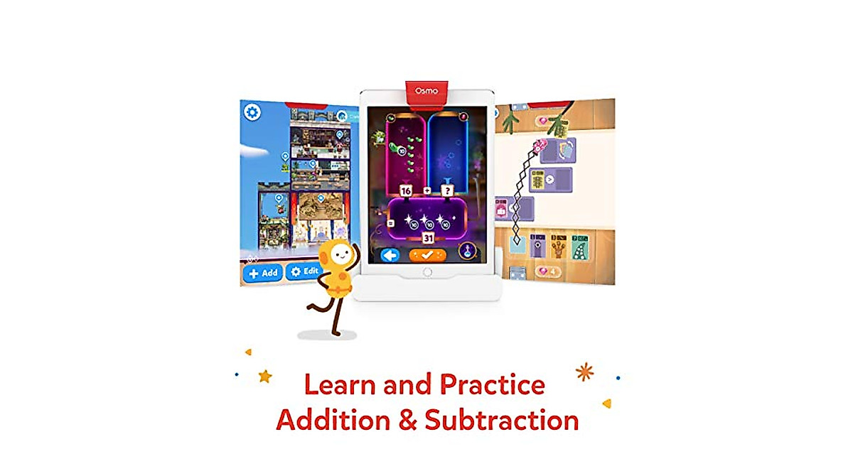 Osmo Math Wizard for iPad & Fire Tablet - Engage & Learn
