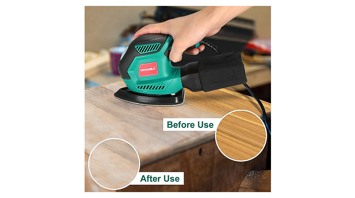 HYCHIKA Detail Sander - Compact Electric Sander for Precision Sanding