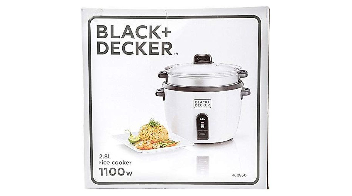Black & Decker RC2850 Rice Cooker - 2.8L & 1100W