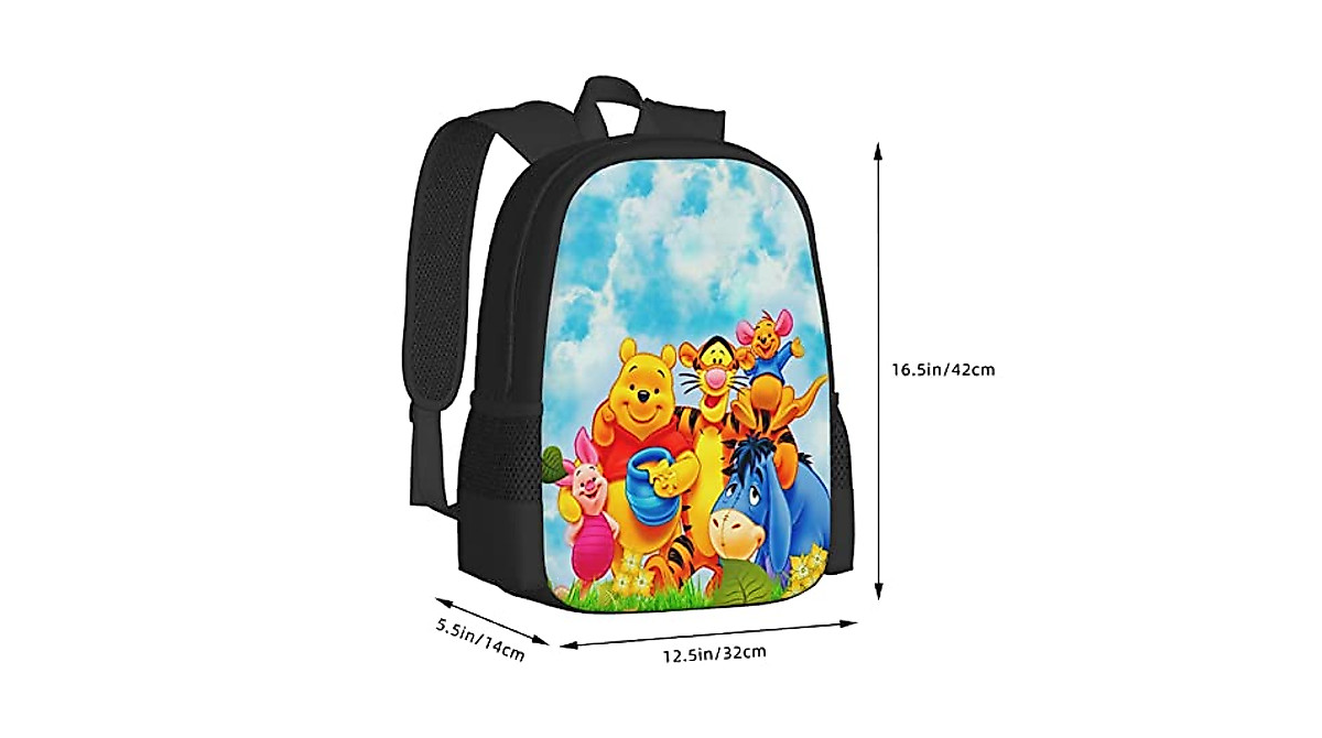 Stylish 16-Inch Funny Backpack for Travel & Daily Use