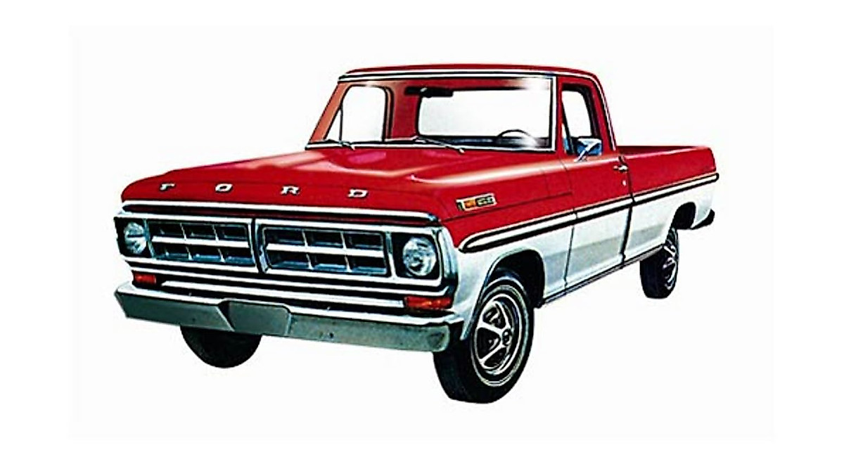 Moebius 1:25 Scale 1971 Ford Ranger Model Kit | Vintage Pickup Replica