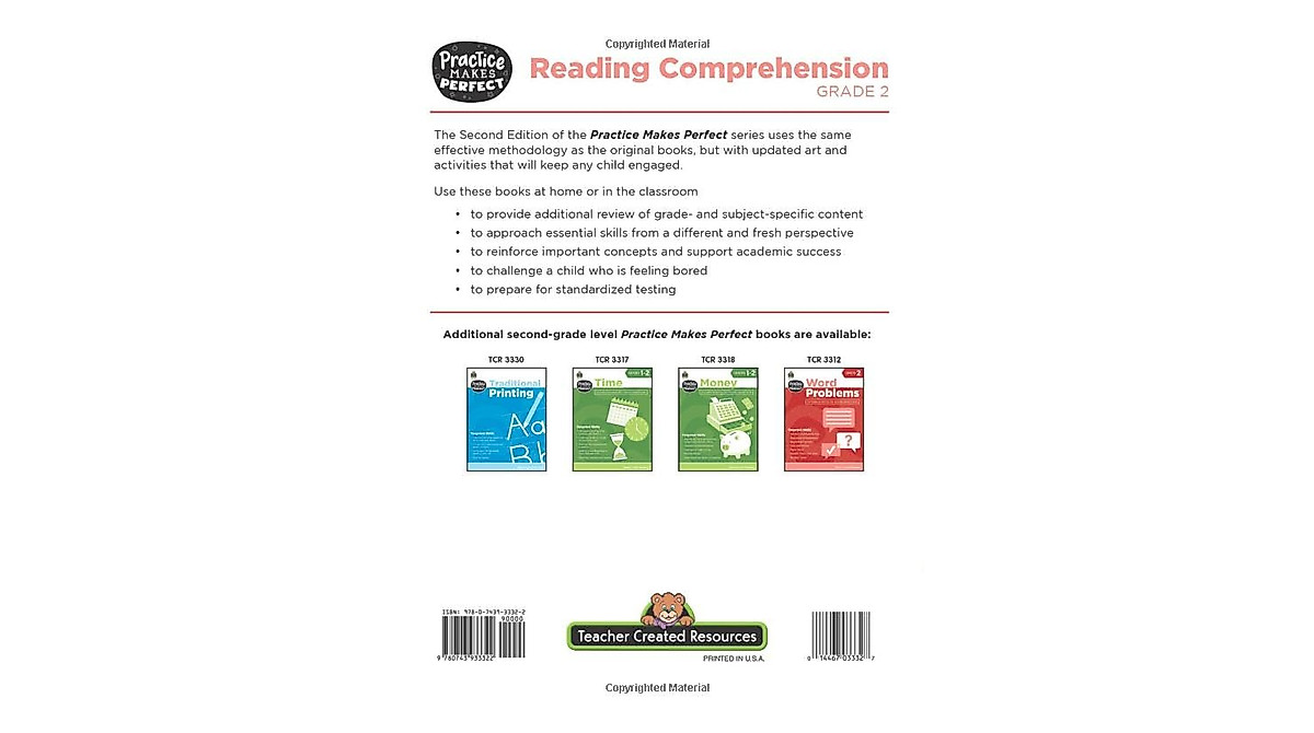 Reading Comprehension Grade 2 Workbook | Improve Literacy Skills