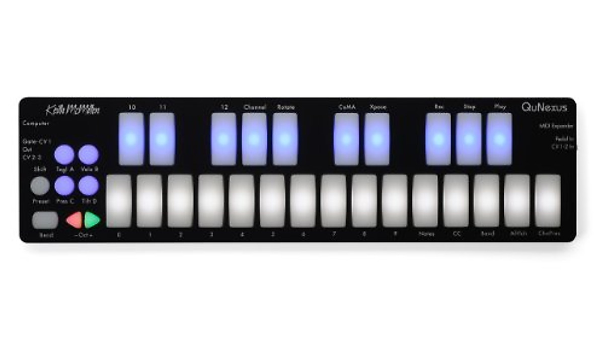 QuNexus Smart Sensor Keyboard Controller - MIDI & CV Hub