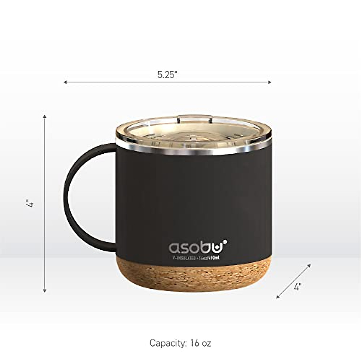 thumbnail image 2 of Asobu 12 Oz. Ultimate Vacuum Insulated Coffee Mug - SM30 2 of 10
