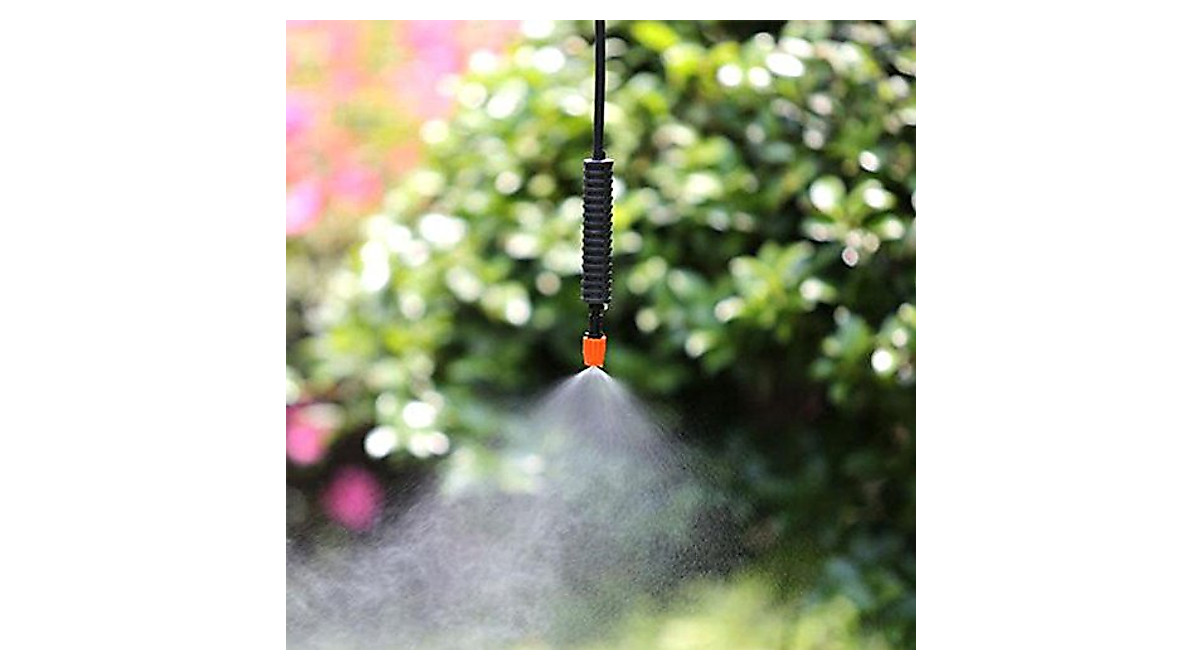 50pcs Micro Dripper Heads for Garden Irrigation - Adjustable & Water-Saving