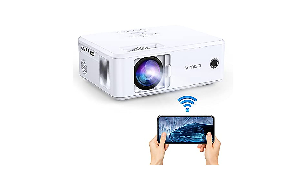 VIMGO 5G WiFi Projector 1080P Portable Outdoor Movie | 200