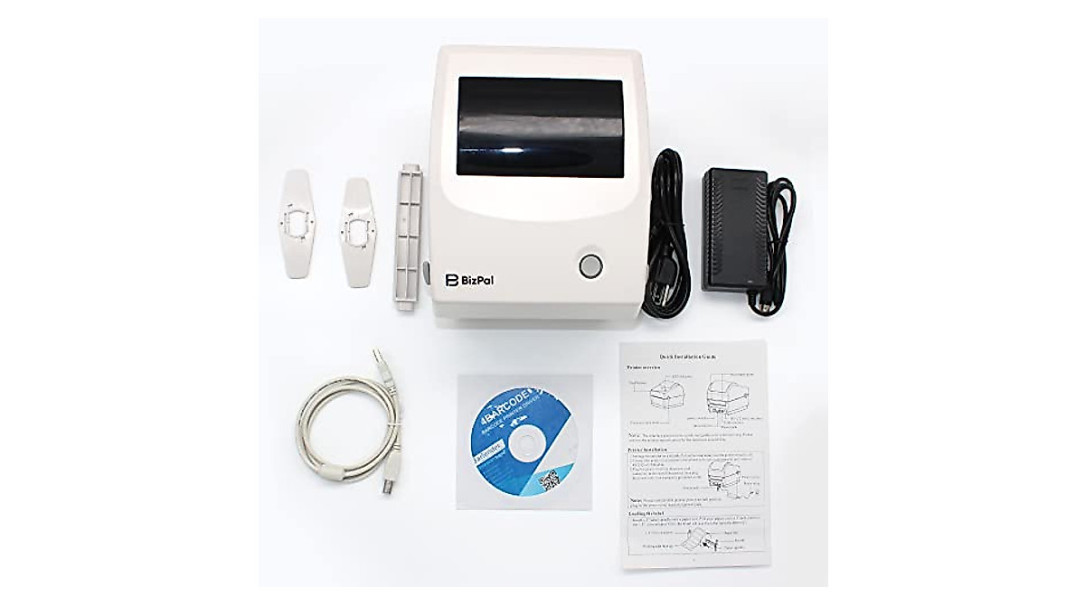 BizPal DTP-1000 Thermal Printer - Fast 4x6 Label Printing for Business