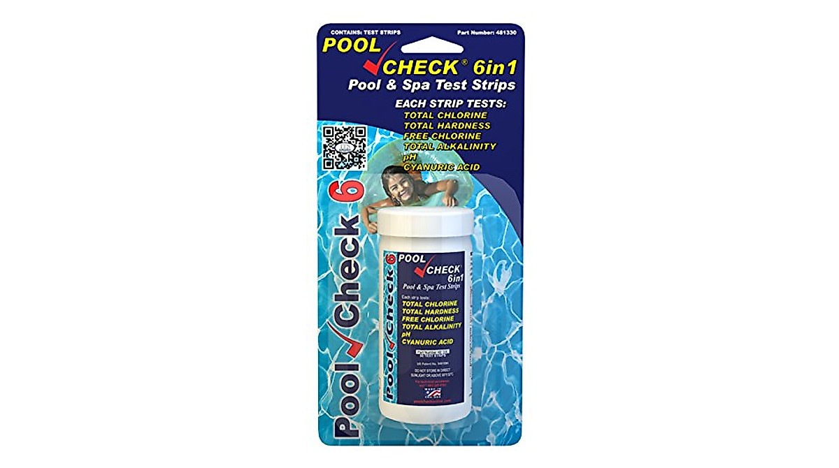 6-in-1 Pool & Spa Test Strips | Easy, Accurate Water Quality