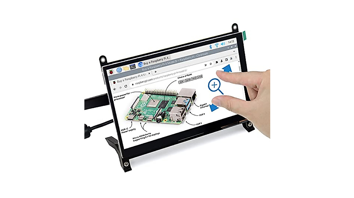 FREENOVE 7 Inch HDMI Touchscreen Monitor for Raspberry Pi & PC