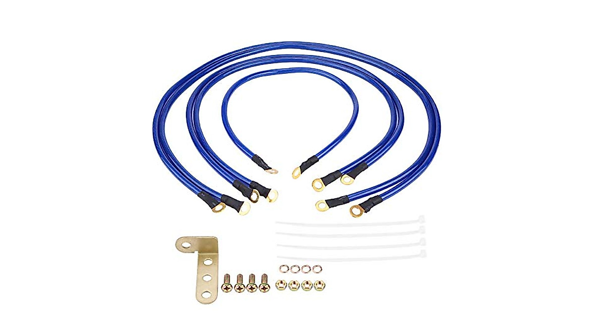 Acouto Car Grounding Kit - Universal 5-Point Grounding System