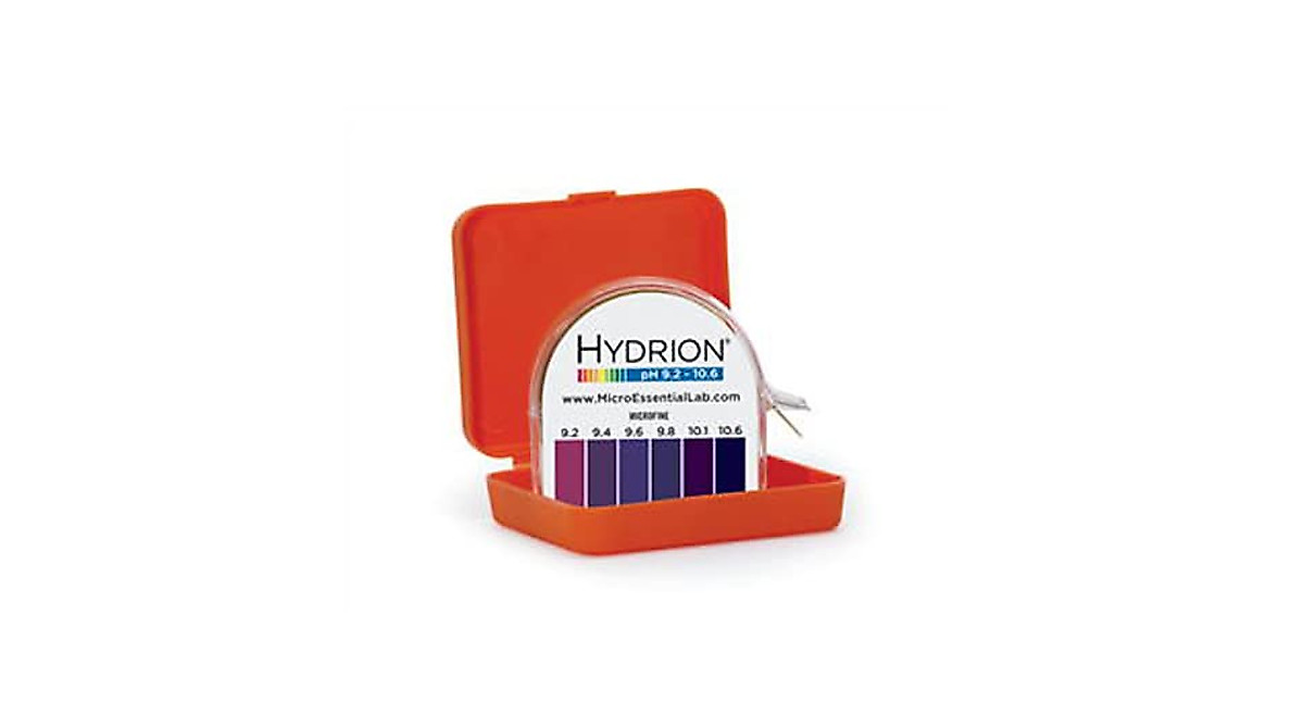 Micro Essential Lab MF-1610 Hydrion Microfine Short Range pH Test Paper ...