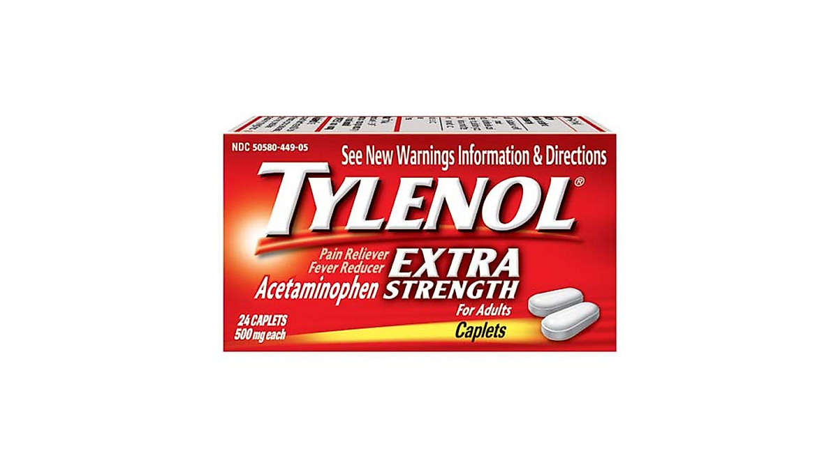 Tylenol PM Extra Strength Caplets for Fast Pain Relief