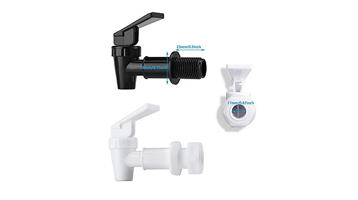 OHOH 4-Pack BPA-Free Water Cooler Faucet Replacement Spigots