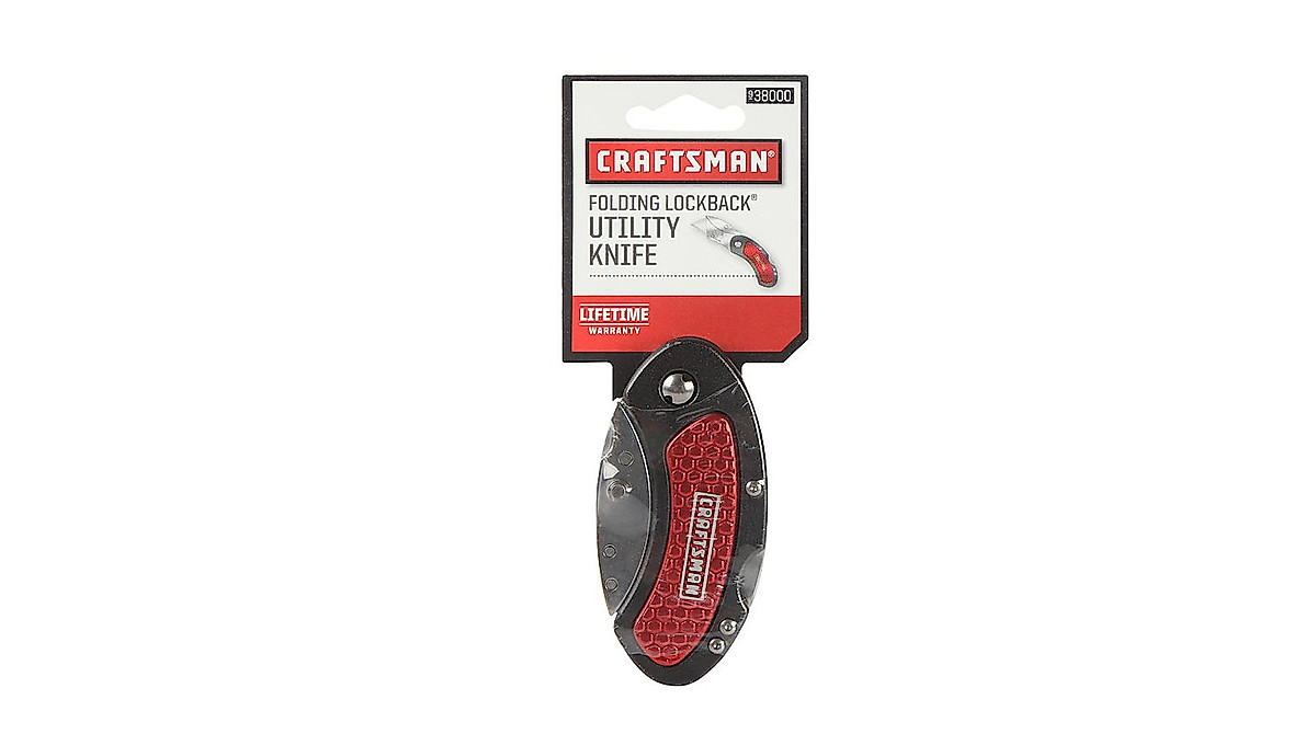 Craftsman Folding Utility Knife - Assorted Colors