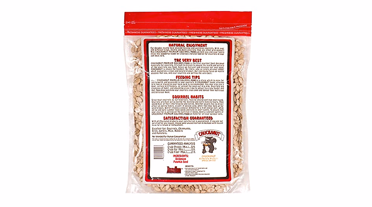 Chuckanut Premium Squirrel Food - 10 lb. for Happy Squirrels