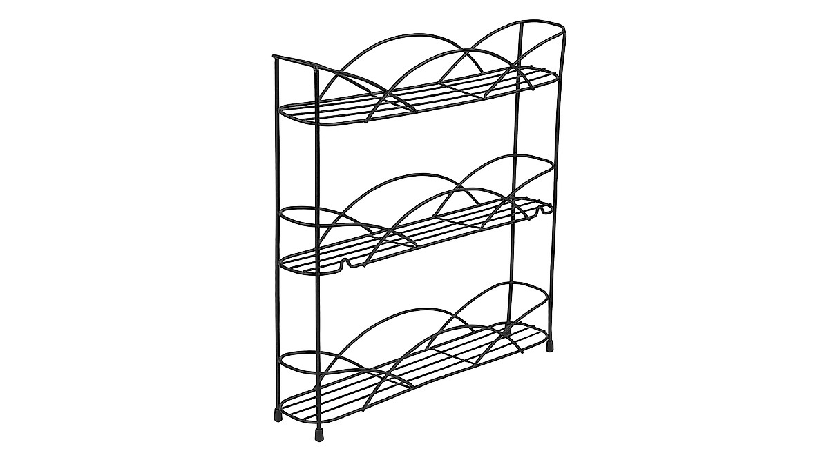 Spectrum Diversified 3-Tier Kitchen Organizer - Wall & Countertop Storage