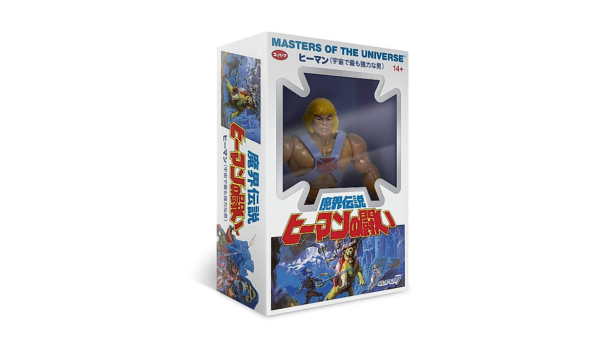 Vintage Japanese Box He-Man Action Figure - Super 7