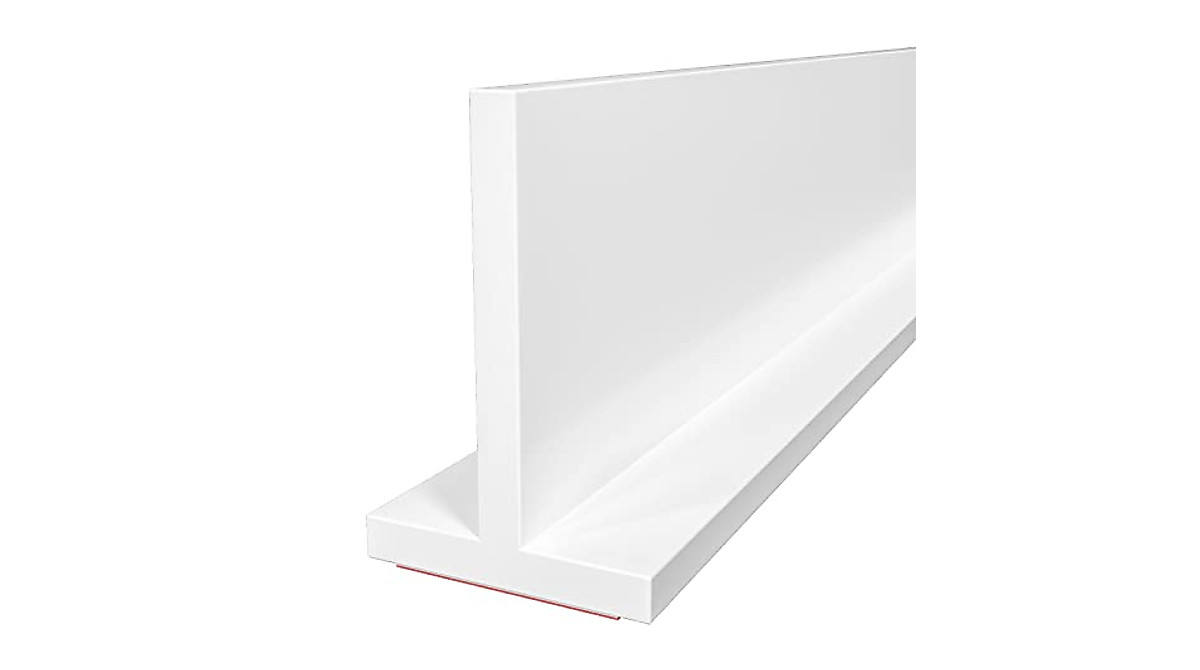 Duzzy 39 Inch Collapsible Shower Water Dam for Walk-In Showers