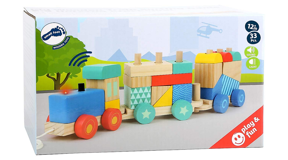Small Foot Wooden Train Toy - Fun & Educational for Kids