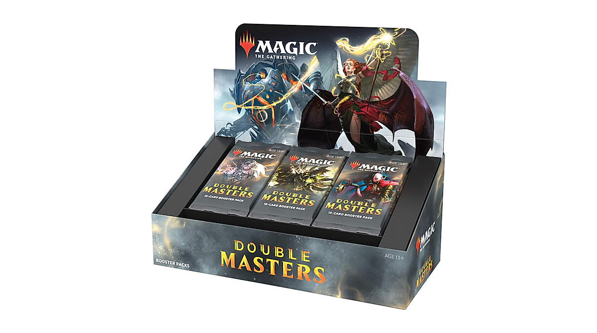 Magic: The Gathering Double Masters Booster Box - 24 Packs & 2 Toppers