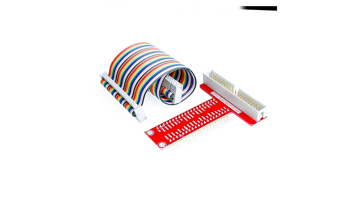 Raspberry Pi GPIO Adapter Plate & Cable Kit for Models 2 & 3